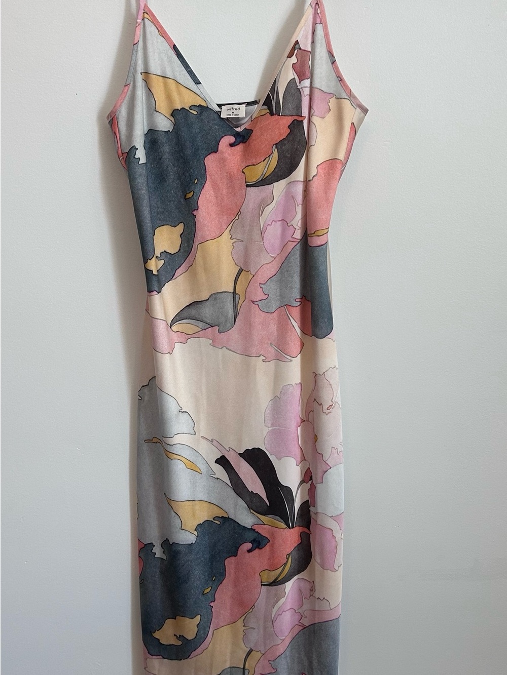 Wilfred Satin Slip Dress – Size Medium | Bias Cut Midi